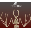 Malatec Bat Skeleton - Decoration 30cm 22005 - (16898-0)