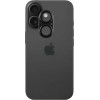 Volte-Tel Camera Glass Cover Iphone 17 6.3'' 9H 0.30MM 3D Ar ALUMINIUM-Electroplating Frame BLACK