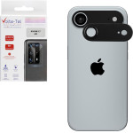 Volte-Tel Camera Glass Cover Iphone 17 Air 6.9'' 9H 0.30MM 3D Ar ALUMINIUM-Electroplating Frame BLACK