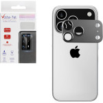 Volte-Tel Camera Glass Cover Iphone 17 Pro Max 6.9'' 9H 0.30MM 3D Ar ALUMINIUM-Electroplating Frame GREY