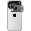 Volte-Tel Camera Glass Cover Iphone 17 Pro Max 6.9'' 9H 0.30MM 3D Ar ALUMINIUM-Electroplating Frame GREY