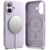 Ringke Silicone Magnetic Magsafe Case For Iphone 17 - Purple - (28539-0)