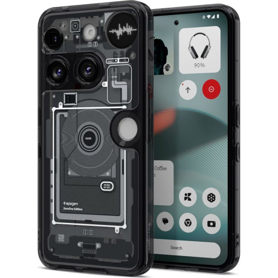 Spigen Ultra Hybrid Case For Nothing Phone 3 Zero One - Transparent - (28735-0)