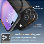 Tech-Protect Basicmag Magsafe Case For Iphone 17 Pro Max - Matte Black - (28377-0)