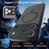 Tech-Protect Basicmag Magsafe Case For Iphone 17 Pro Max - Matte Black - (28377-0)
