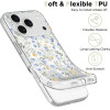 Tech-Protect Flexair Magsafe Case For Iphone 17 Pro Max - Daisies With Leaves - (28353-0)