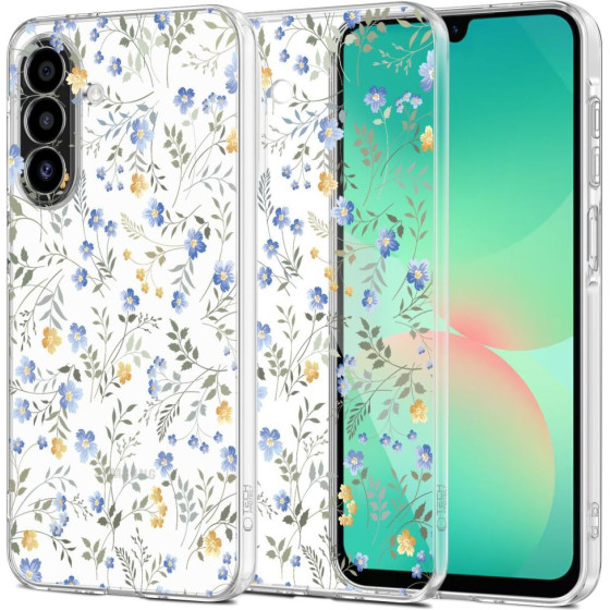 Tech-Protect FlexAir+ Case For Samsung Galaxy A17 4G / 5G - Daisies With Leaves - (28681-0)