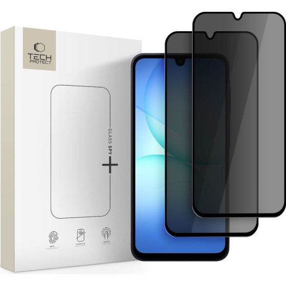 Tech-Protect Glass Spy+ 2-Pack Privacy Glass For Samsung Galaxy A16 4G / 5G / A26 5G / A17 4G / 5G - (28692-0)
