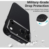 Tech-Protect Ion Carbon Magsafe Case For Iphone 17 Pro Max - Gray/Black - (28416-0)