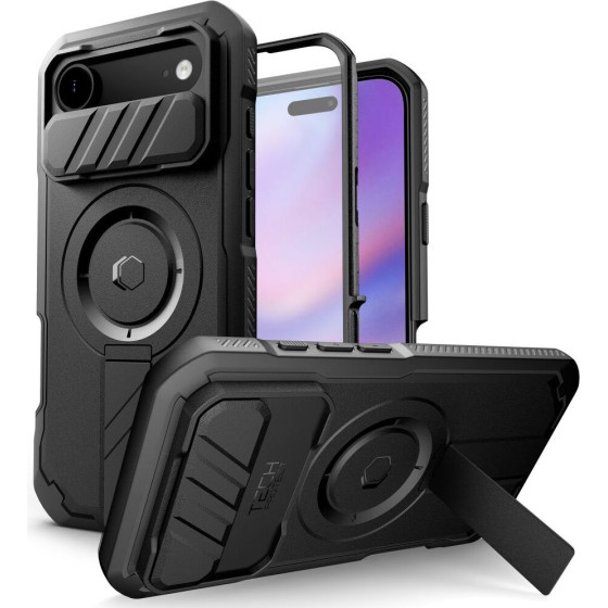 Tech-Protect Kevlar Magsafe Case For Iphone 17 Air - Black - (28731-0)