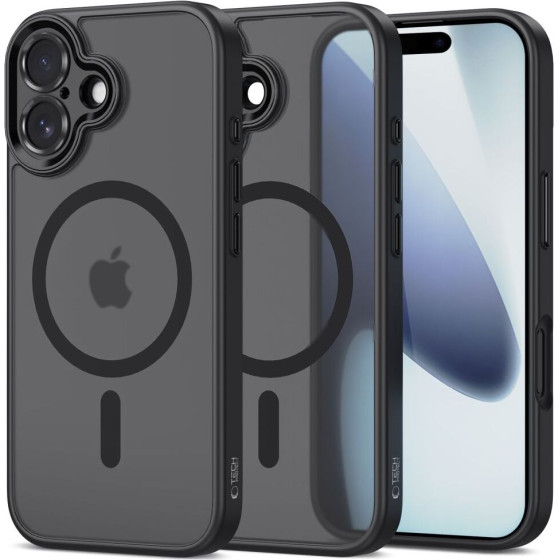 Tech-Protect Magcam Magsafe Case For Iphone 17 - Matte Black - (28389-0)