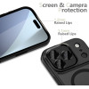 Tech-Protect Magcam Magsafe Case For Iphone 17 Pro - Matte Black - (28391-0)