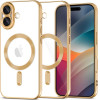 Tech-Protect Magflex Magsafe Case For Iphone 17 - Transparent Gold - (28362-0)