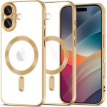 Tech-Protect Magflex Magsafe Case For Iphone 17 - Transparent Gold - (28362-0)
