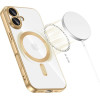 Tech-Protect Magflex Magsafe Case For Iphone 17 - Transparent Gold - (28362-0)