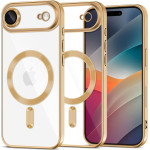Tech-Protect Magflex Magsafe Case For Iphone 17 Air - Transparent Gold - (28363-0)