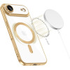 Tech-Protect Magflex Magsafe Case For Iphone 17 Air - Transparent Gold - (28363-0)