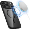 Tech-Protect Magmat Magsafe Case For Iphone 17 Pro - Clear Black - (28384-0)