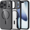 Tech-Protect Magmat Magsafe Case For Iphone 17 Pro Max - Clear Black - (28385-0)