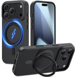 Tech-Protect Magring Magsafe Case For Iphone 17 Pro Max - Matte Black - (28396-0)