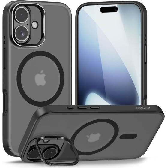 Tech-Protect Magstand Magsafe Case For Iphone 17 - Matte Black - (28429-0)