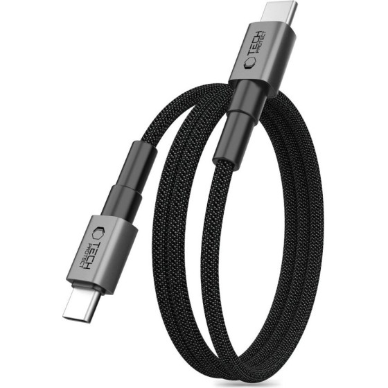 Tech-Protect Ultraboost Dna Magtwist USB-C Pd Cable 100W / 5A 100 Cm - Gray - (28700-0)
