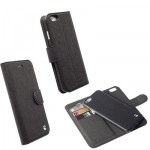 ���� IPHONE 6S/6 4.7LEATHER MALMO FLIPWALLET 2IN1 BLACK KRUSELL