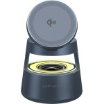 4smarts Charging station Aura Sound Qi2 grey - (541327)