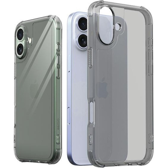 Araree case Flexield iPhone 16 6.1 clear black - (AR20-02101B)