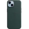 Apple Case iPhone 14 6.1 MagSafe forest green Leather Case - (MPP53FE/A)