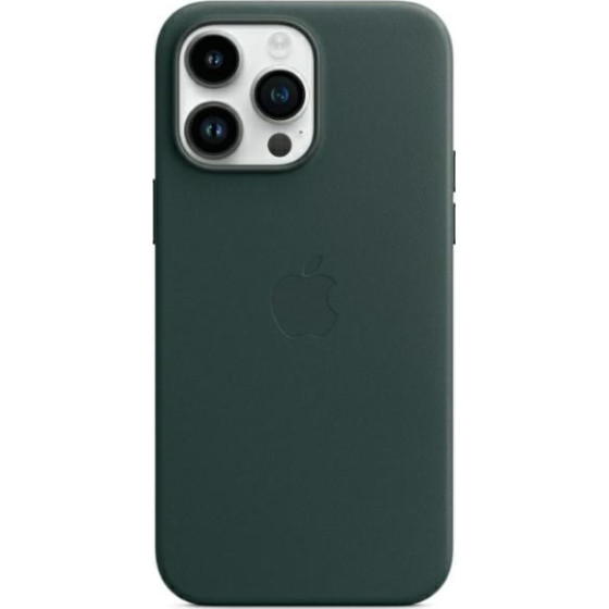 Apple Case iPhone 14 Pro Max 6.7 MagSafe forest green Leather Case - (MPPN3FE/A)