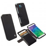 ���� SAMSUNG ALPHA G850 LEATHER MALMO FLIPWALLET BLACK KRUSELL