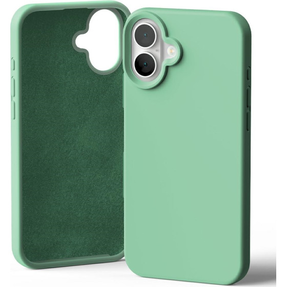 Mercury Silicone iPhone 16 Plus6,7 green