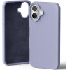 Mercury Silicone iPhone 16 Plus6,7 lavender