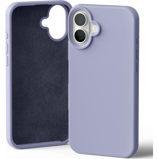 Mercury Silicone iPhone 16 Plus6,7 lavender