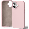 Mercury Silicone iPhone 16 Plus6,7 pink-sand