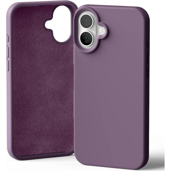 Mercury Silicone iPhone 16 Plus6,7 purple