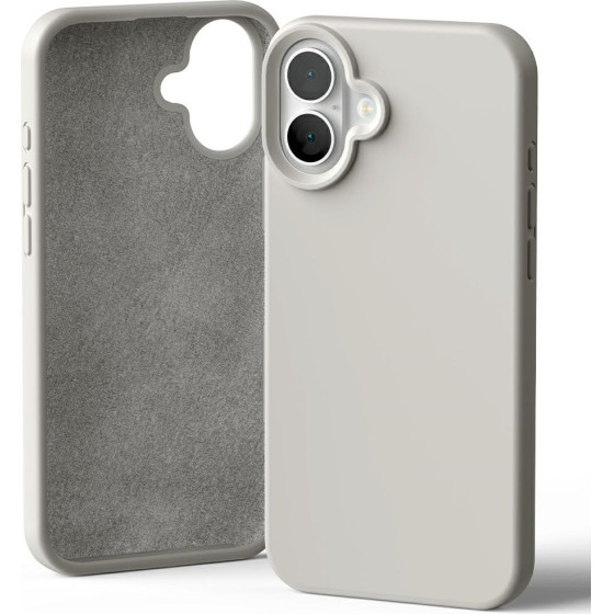 Mercury Silicone iPhone 16 Plus6,7 stone