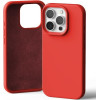 Mercury Silicone iPhone 16 Pro 6,3red