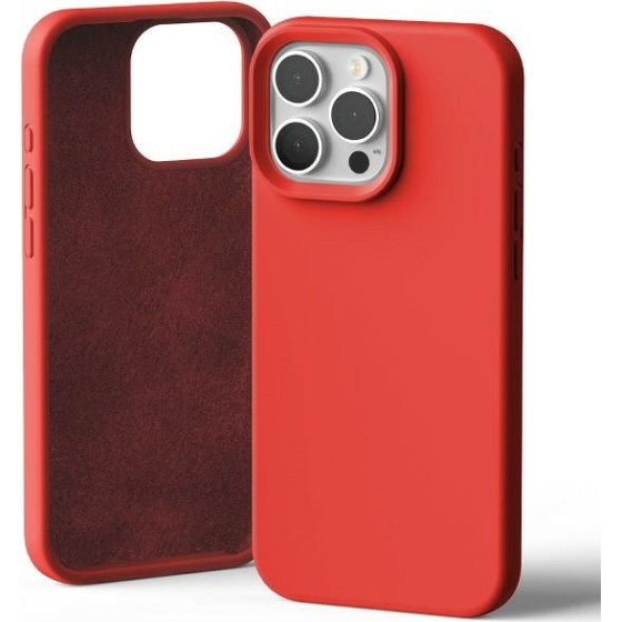 Mercury Silicone iPhone 16 Pro Max 6,9red