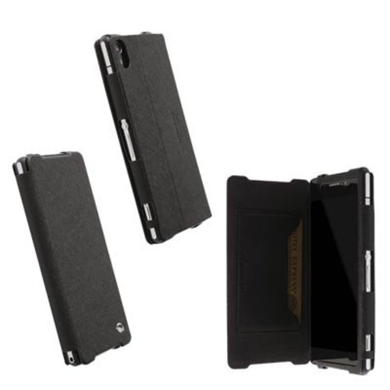 ���� SONY XPERIA Z2 LEATHER MALMO FLIPCOVER STAND BLACK KRUSELL