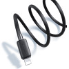 USAMS Cable KY Series US-SJ694 2.4A Lightning to USB-A 2m white - (SJ694USB02)