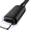 USAMS Cable KY Series US-SJ694 2.4A Lightning to USB-A 2m white - (SJ694USB02)