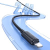 USAMS Cable KY Series US-SJ694 2.4A Lightning to USB-A 2m white - (SJ694USB02)