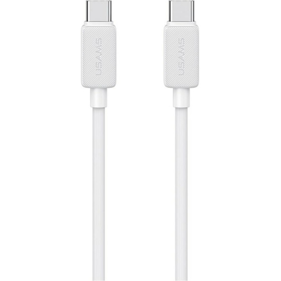 USAMS Cable KY Series US-SJ696 60W USB-C to USB-C 2m white - (SJ696USB02)