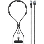 USAMS Cable SJ759 U89 100W Fast Charging with massager black - (SJ759USB01)
