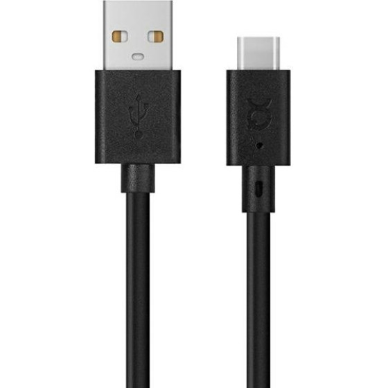 Xqisit cable Charge & Sync USB A -USB C3.0m black - (31298)