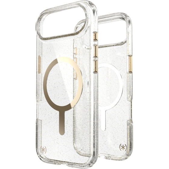 Speck Presidio Lux MagSafe - Case iPhone 17 Air (Glitter / Gold Metallic) - (150969-9221)