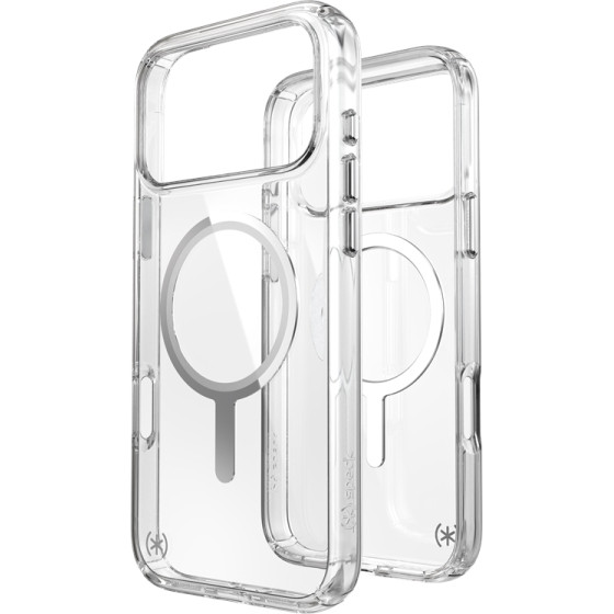 Speck Presidio Perfect Clear MagSafe - Case iPhone 17 Pro Max (Clear / Silver) - (150981-3240)