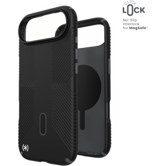 Speck Presidio2 Grip ClickLock & MagSafe - Case iPhone 17 Air (Black / Slate Grey / White) - (150968-D143)